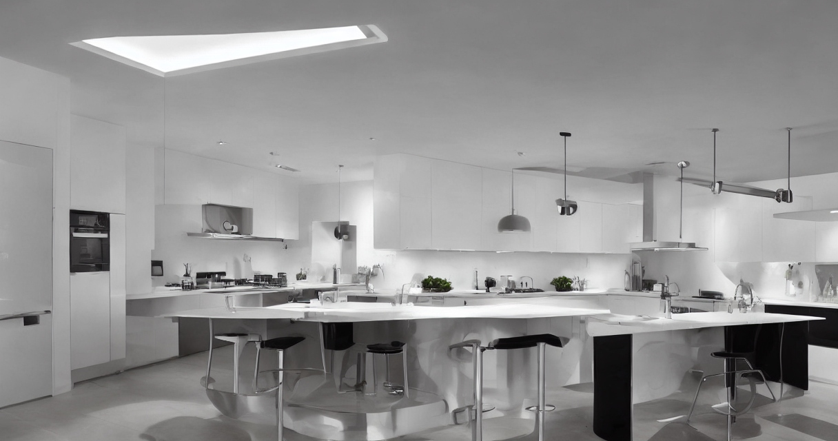 Den moderne måde at belyse dit køkken på: Lampeskinne