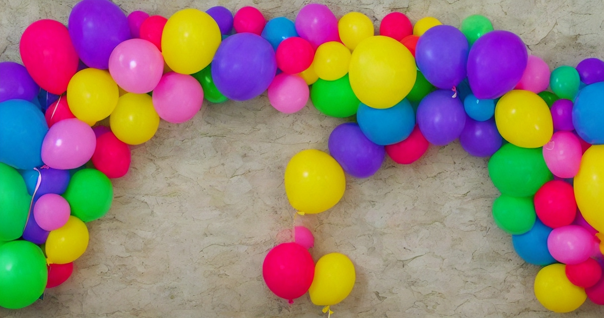 Skab en festlig stemning med ballonbuer og flagguirlander - sådan gør du